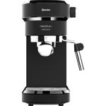 Cecotec Cafelizzia 790 Black Espressomaschine, Siebträgermaschine, mit Dampfdüse, schwarz