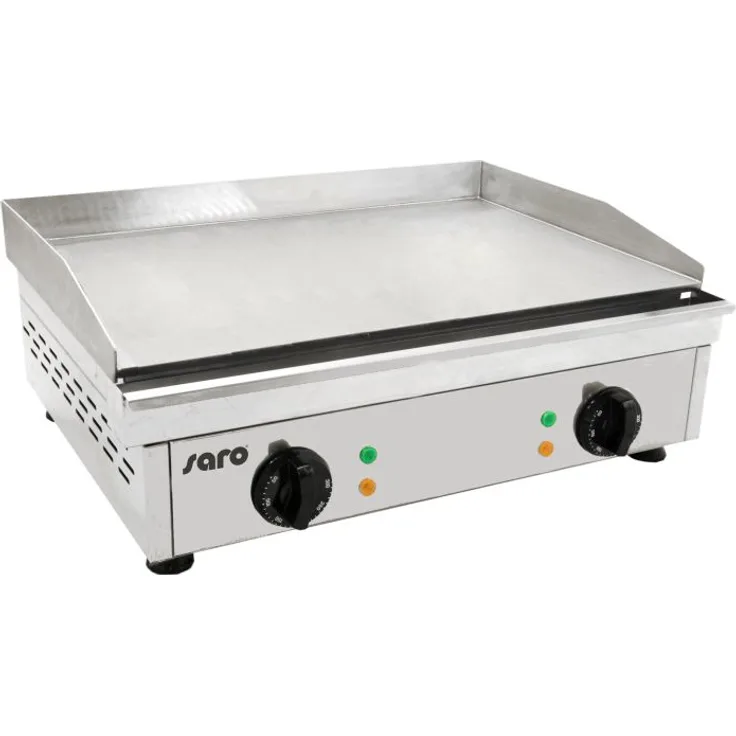 Saro FRY TOP GM 610 L Griddleplatte glatt, Edelstahl