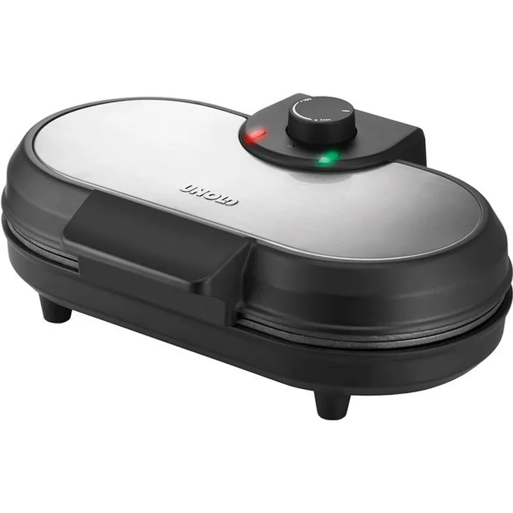 Unold PANCAKE MAKER American Crêpes-Maschine 2 Crepes Schwarz - Edelstahl 1000 W 48165