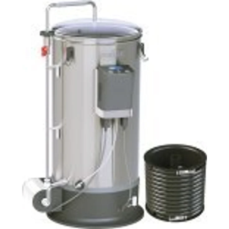 Grainfather Connect - Bierbrauanlage Edelstahl, 30 L Kapazität, kräftige Magnetpumpe, Gegenstrom-Würzekühler, kompatibel mit Grainfather Connect App, Bier brauen – Bild 1