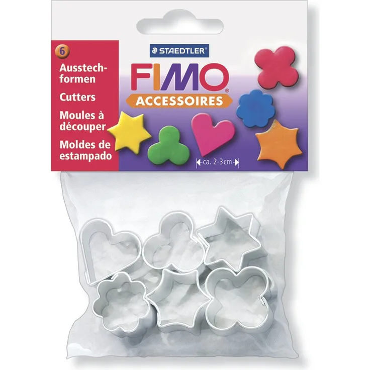 FIMO Ausstechformen Metall 6St