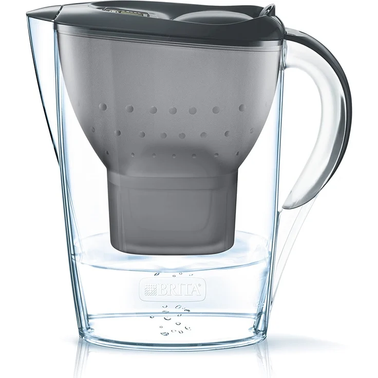 Brita Fill&Enjoy Wasserfilter Starterpaket Marella, inkl. 3 Maxtra Plus Filterkartuschen graphit – Bild 2
