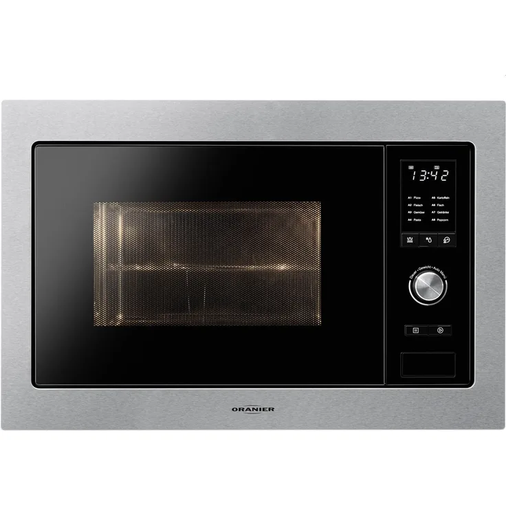 Oranier KMG 9802 10 Kombi-Mikrowelle mit Grill, Einbaugerät, 25 Liter Garraum, 900 Watt