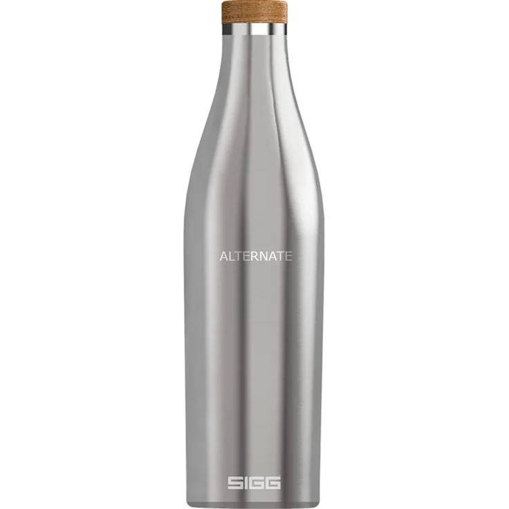Sigg Trinkflasche Meridian Brushed 0,7L Thermosflasche, edelstahl gebürstet – Bild 1
