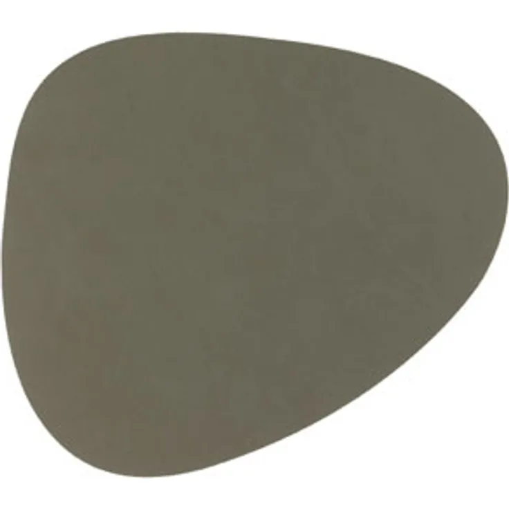 LIND DNA NUPO Untersetzer Curve army green 11 x 13 cm
