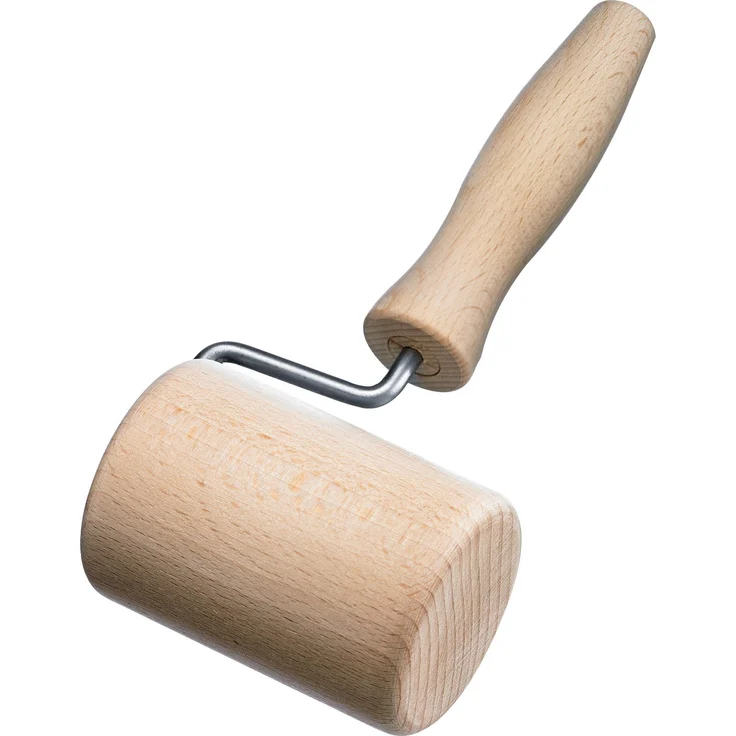 Westmark Backblechroller für eckige Backformen und -bleche, Zylindrisch geformt, Buchenholz, Durchmesser: 5,4 cm, Hellbraun, 30042270 – Bild 1