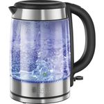 Russell Hobbs 21600-57 Wasserkocher aus Glas, 2200 Watt, 1,7 Liter 
