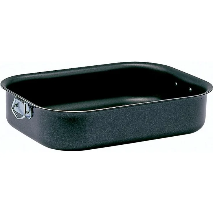 BALLARINI Firenze Rechteckige Ofenform, Cortan, Schwarz, 40 x 28 cm