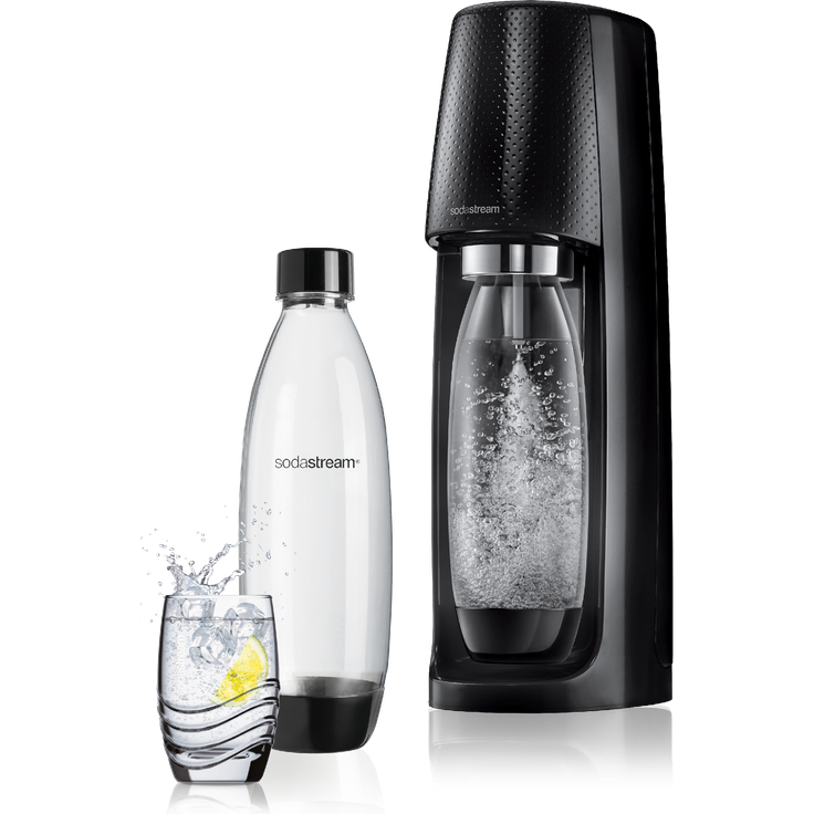 SodaStream Easy schwarz Wassersprudler inkl. 1 PET-Flasche (Füllmenge: 1 Liter) und 1 CO2-Zylinder – Bild 5