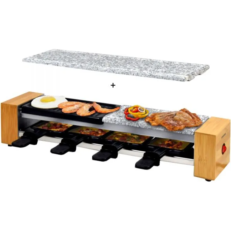 Syntrox Germany Chef-Grill RAC-600W Raclette, 600 Watt