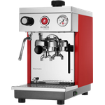 Olympia Express Maximatic Espressomaschine Siebträgermaschine, Zweikreiser, Rot