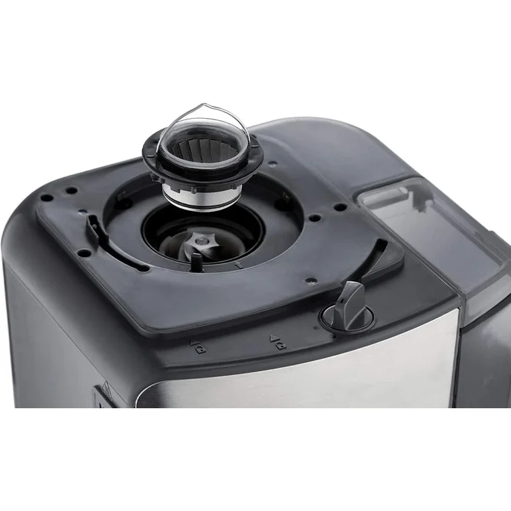Russell Hobbs Kaffeemaschine mit integriertem Mahlwerk, Glaskanne 10 Tassen, digitaler programmierbarer Timer, 3-stufige Mahlgradeinstellung, 1000W, Filterkaffeemaschine für Kaffeebohnen Grind&Brew 25610-56 – Bild 3
