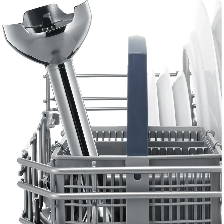 Bosch Hausgeräte MSM2410DW 400W Standmixer, Kunststoff, Edelstahl, Weiß-Dynamic Blau – Bild 5
