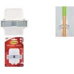 3M Command Besenhalter für Stiele bis Durchmesser: 25 mm