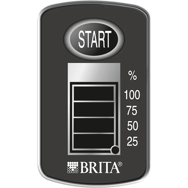 BRITA Wasserfilter Aluna blau inkl. 1 MAXTRA+ Filterkartusche– robuster BRITA Filter zur Reduzierung von Kalk und Chlor und im Leitungswasser – Bild 3