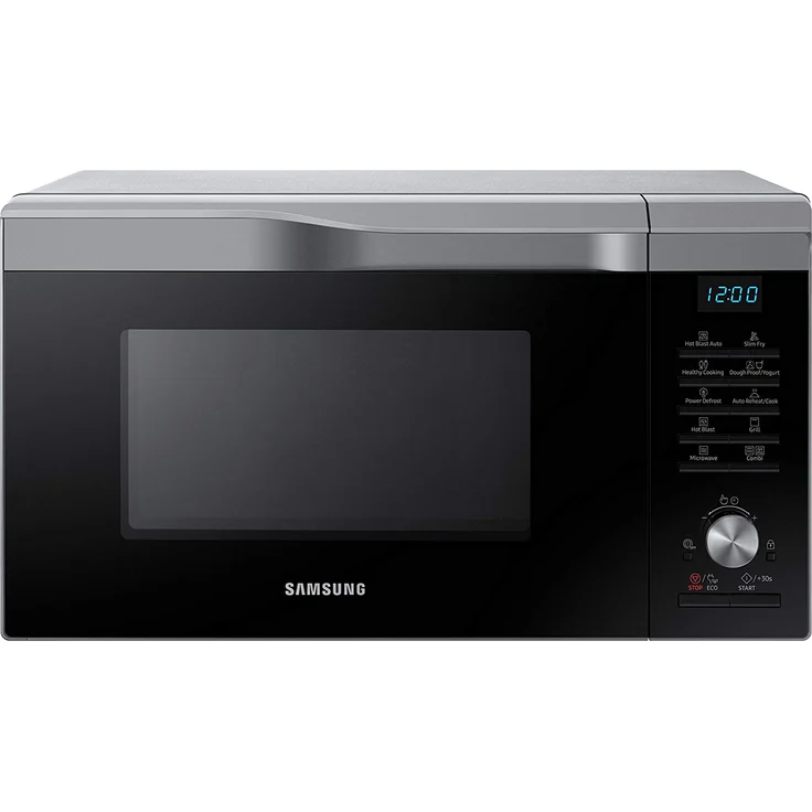 Samsung MC28M6035CS-EG Kombi-Mikrowelle mit Grill und Heißluft, 900 Watt, 28 Liter Garraum, Standgerät, silber – Bild 1