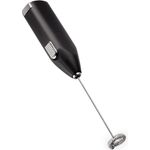 Xavax Milchaufschäumer, Milchschäumer mit 14.000 U-min, Aufschäumer Stab mit Spezialspirale, batteriebetriebener Milk Forther, schwarz