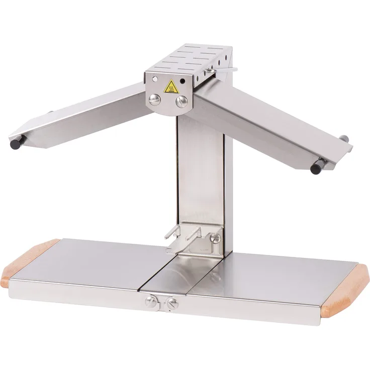 Louis Telier ? Raclette-Gerät aus Edelstahl ? Größe geeignet für 1-4 oder 1-6 Schleifscheiben ? 1 bis 4 Personen ? Heizrampen verstellbar ? faltbar ? Sicherheitsschalter ? 230 V