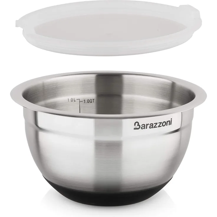 Barazzoni Bowl Edelstahl 18-10 ø16cm x H 9,6cm C-Cop, 18-10-Silicone