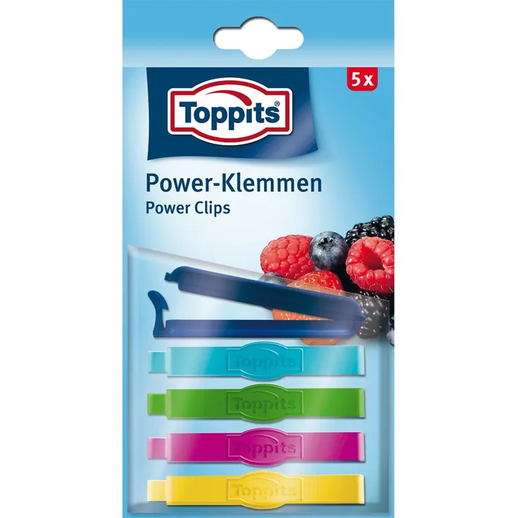 Toppits Toppits Power-Klemmen-4008871200396 L 7 cm 5 Power-Klemmen