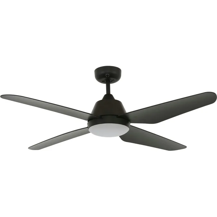 Beacon Deckenventilator Aria Schwarz 122 cm mit LED Beleuchtung und Fernbedienung