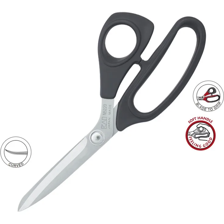 Kai N5220-C Universalschere gebogen 22 cm