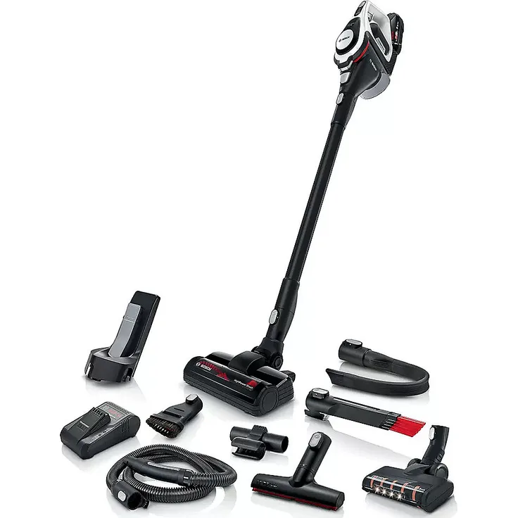 Bosch BSS825ALL Unlimited Gen2 Serie 8 Handstaubsauger, 45 min Akkubetrieb, Akkuwechsel-Option, schwarz