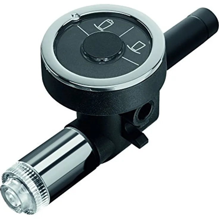 Jura 72168 Profi-Feinschaumdüse inklusive Milchsystem-Reiniger Schwarz, Silber