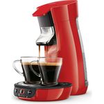 Philips Senseo Viva Cafe HD6563-80 Kaffeepadmaschine (Crema plus, Kaffee-Stärkeeinstellung) rot