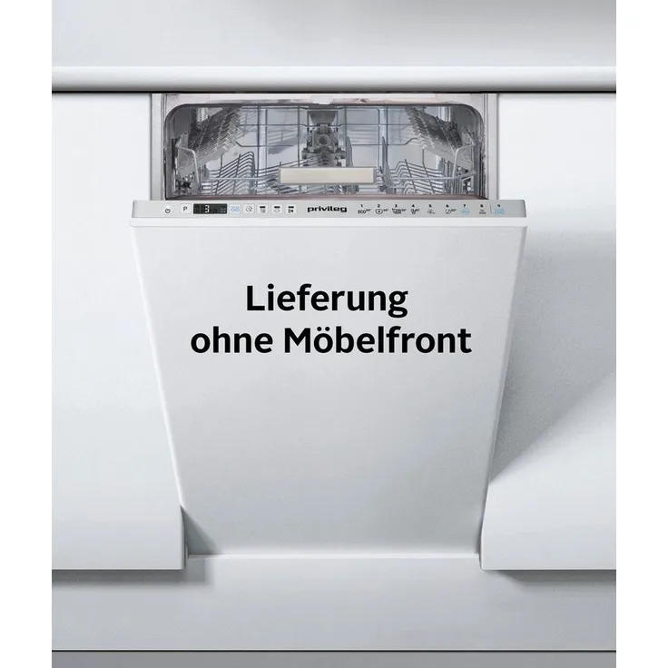 Privileg RSIO 3T224 E, Geschirrspüler, E, Geräuschemissionsklasse B, Geräuschemissionen 44 Dezibel