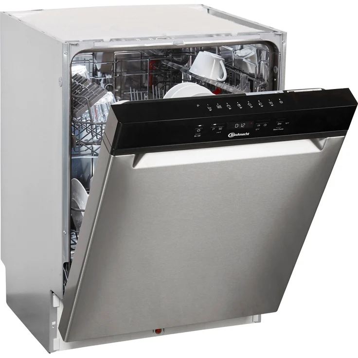 Bauknecht BUC 3C26 X, Geschirrspüler, E, Geräuschemissionsklasse C, Geräuschemissionen 46 Dezibel – Bild 2