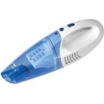 Clatronic Nass-Trocken-Akkusauger AKS 828, permanent Staubfilter (auswaschbar), inkl. Wandhalterung, 1400 mAh, weiß-blau