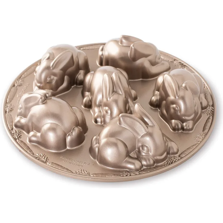 Nordic Ware Kuchenform aus Aluminiumguss, für 4,5 Tassen