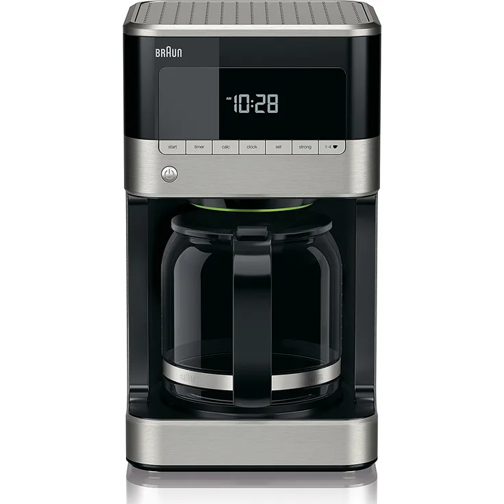 Braun KF 7120 Kaffeemaschine inkl. Glaskanne, silber