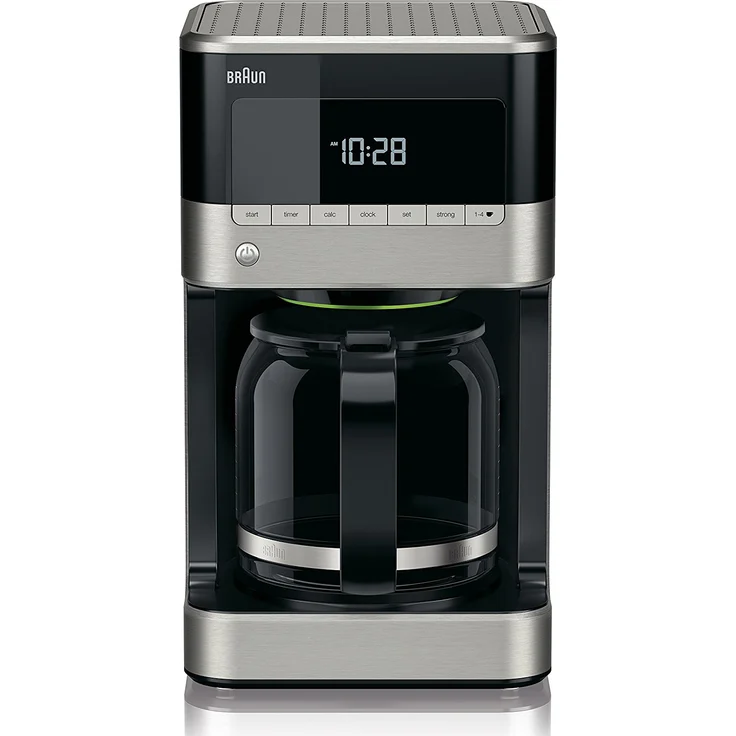 Braun KF 7120 Kaffeemaschine inkl. Glaskanne, silber – Bild 1