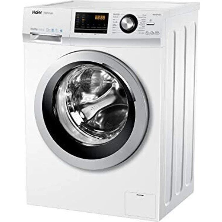 Haier HW70-BP14636N, Frontlader-Waschmaschine, A, Fassungsvermögen 7 kg, Standgerät, Breite 59,6 cm, Inverter-Motor, Startzeitvorwahl, Mengenautomatik, Beladungserkennung – Bild 2