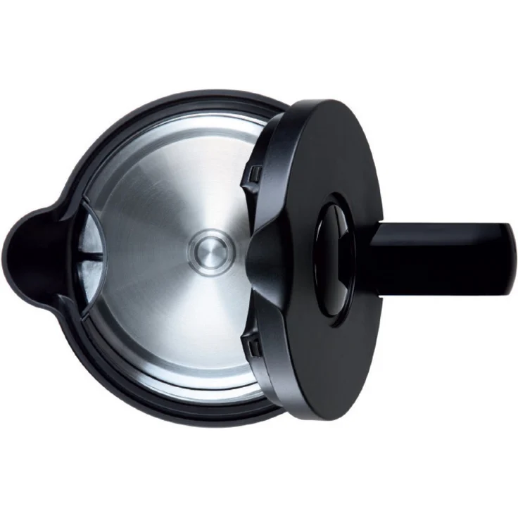 Bosch TWK8613P kabelloser Wasserkocher, Abschaltautomatik, Überhitzungsschutz, Temperaturwahl, Warmhaltefunktion, 1,5 L, 2400 W, Deckelendabschaltung im Betrieb, schwarz – Bild 5