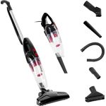 Duronic VC8 -BK beutelloser Staubsauger | 800 Watt | Handstaubsauger | Standstaubsauger | Stielstaubsauger | 2-in-1 Staubsauger | HEPA Filter