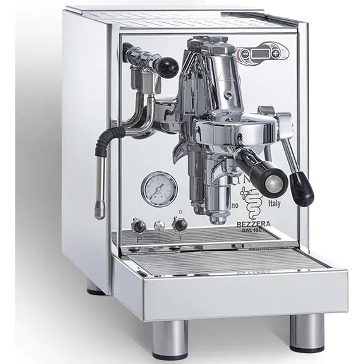 Bezzera Unica PID MN Espressomaschine Einkreiser Siebträgermaschine silber