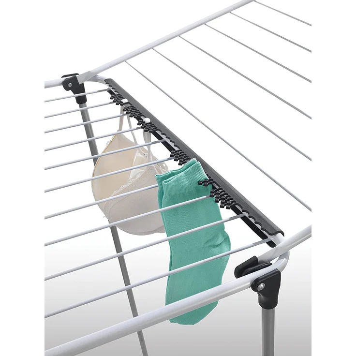 Metaltex 457545 Hurricane XXL Flügelwäschetrockner, mit ca. 24 m Trockenlänge – Bild 4