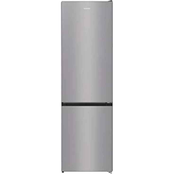 Gorenje NRK6202ES4 Kühl-Gefrierkombination, freistehend, silber, Full NoFrost, LED, Schnellgefrieren, Breite 60 cm
