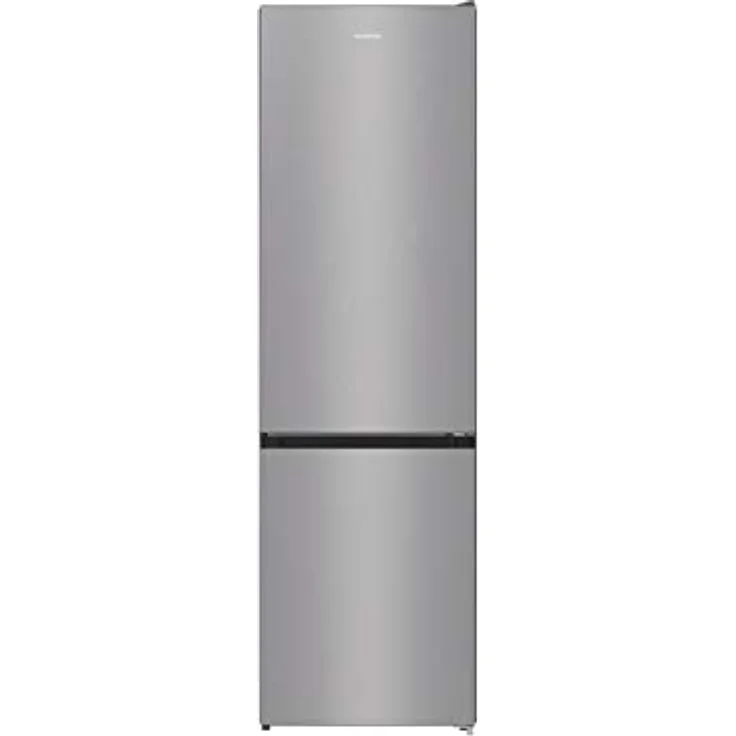 Gorenje NRK6202ES4 Kühl-Gefrierkombination, freistehend, silber, Full NoFrost, LED, Schnellgefrieren, Breite 60 cm – Bild 1