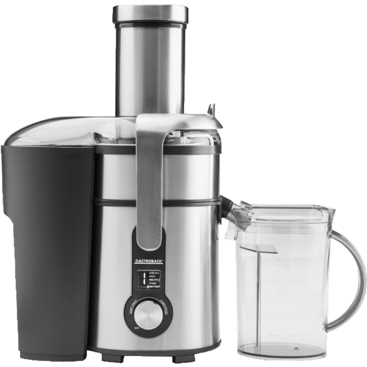 Gastroback Entsafter 40151 Design Multi Juicer Digital, 1300 Watt Profi-Motor, XXL - Einfüllschacht (Ø 84 mm), 5 Geschwindigkeitsstufen – Bild 1
