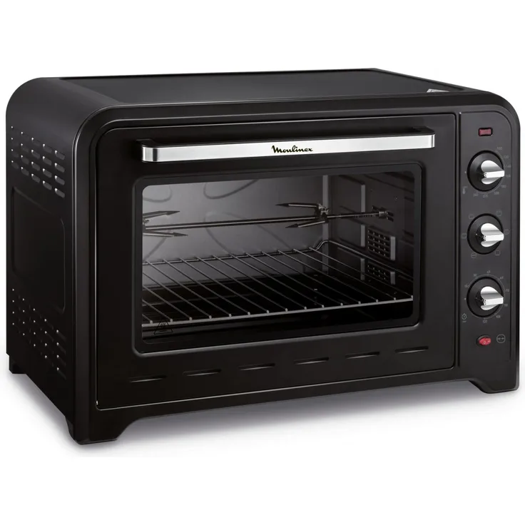 Moulinex Pizzaofen Konvektion Optimo 60 L schwarz 7 Kochstufen yy2917fb
