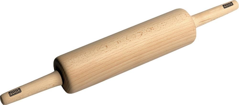 Nudelholz mit Abstandshalter - 2er Set - Teigroller aus nachhaltigem FSC Holz