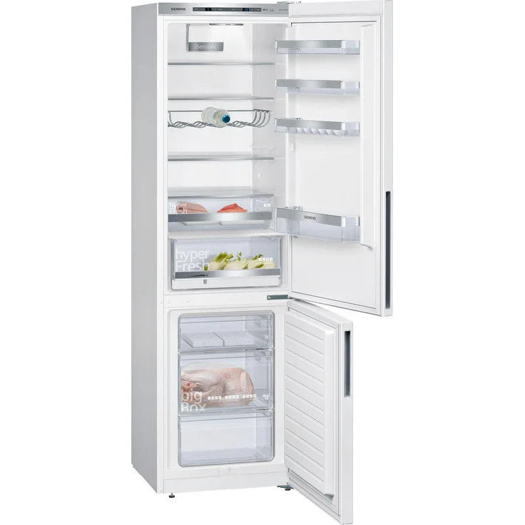 Siemens KG39EAWCA Kühl-Gefrierkombination, freistehend, weiß, 0-Grad-Zone, LED, Schnellgefrieren, Breite 60 cm, Energieklasse C – Bild 2