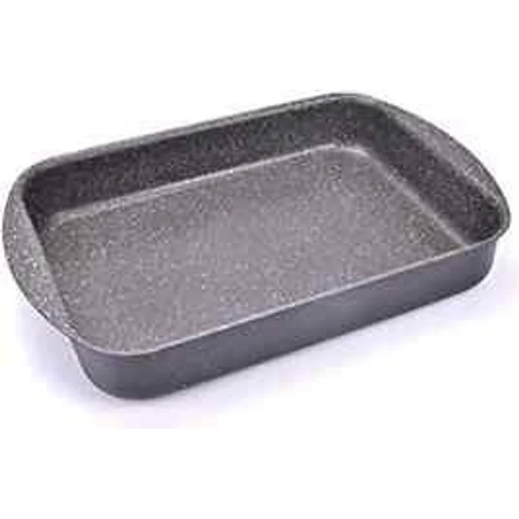 Alluflon Etnea Lasagneform, Aluminium Antihaftbeschichtung Steinoptik, Schwarz, 35 – Bild 1