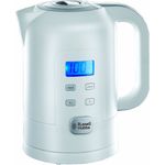 Russell Hobbs Wasserkocher Precision, 1,7l, 2200W, digitale Temperatureinstellung & LCD Anzeige, 25°-100°C einstellbar für die Zubereitung von Babynahrung & Tee, Warmhaltefunktion, Teekocher 21150-70