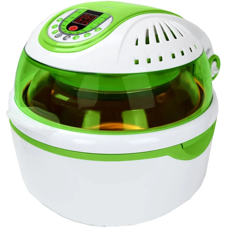Syntrox AF-1400 W-23 Heißluftfritteuse - Mit Sichtfenster, Grün