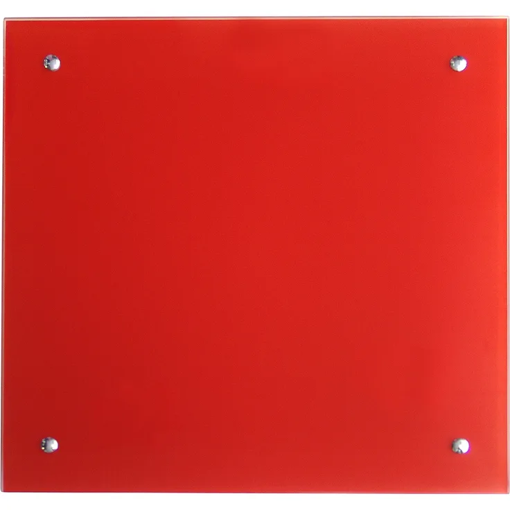 Infrarot Glasheizkörper Wand Heizpaneele 50x50 350W viele Farben und als Spiegel rot, Infrarotheizung
